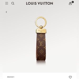 Louis Vuitton Dragonne Key holder Brand New!